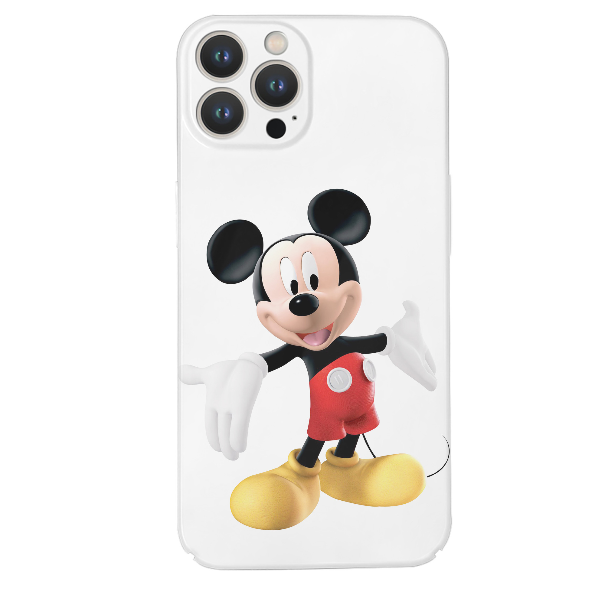 （画像用） ミッキーマウス Mickey Mouse 【iPhone 14シリーズ対応】ハードケース